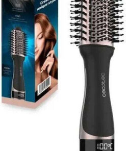 Cecotec Ceramiccare Unique Touch Κεραμική Ηλεκτρική Βούρτσα με Αέρα για Ίσιωμα και Μπούκλες 1200W