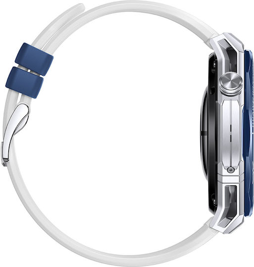Huawei Watch Ultimate 2 Stainless Steel 48mm Αδιάβροχο με SIM και Παλμογράφο (Μπλε) - Image 4
