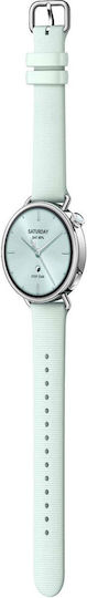Xiaomi Watch S4 Aluminium 41mm Αδιάβροχο με Παλμογράφο (Mint Green) - Image 7
