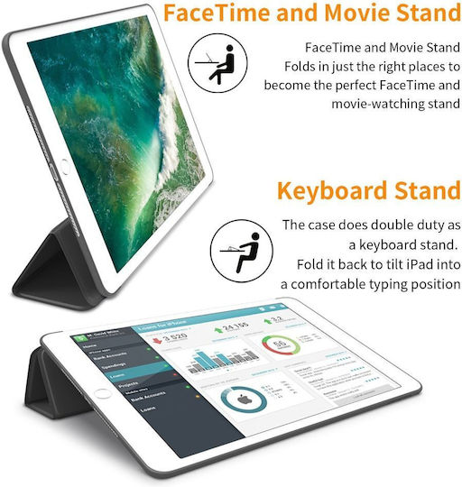Tech-Protect Flip Cover Γκρι (iPad 10, iPad 11) - Image 6