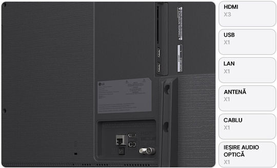 LG Smart Τηλεόραση 55" 4K UHD QNED 55QNED84A3C (2025) - Image 12