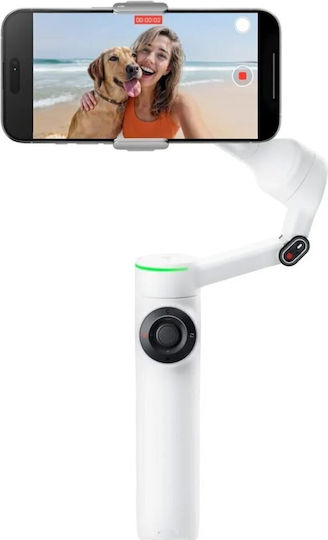 Insta360 Flow 2 Pro Creator Kit Gimbal Κινητού με Σταθεροποιητή 3 Αξόνων και 10 ώρες λειτουργίας Λευκό - Image 2
