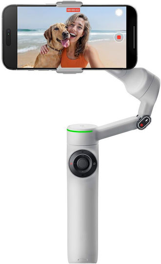 Insta360 Flow 2 Pro Creator Kit Gimbal Κινητού με Σταθεροποιητή 3 Αξόνων και 10 ώρες λειτουργίας Γκρι - Image 11