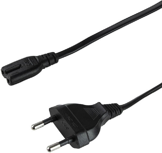 LogiLink Euro - IEC C7 Cable 1.8m Μαύρο CP092 - Image 3