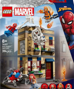 LEGO Marvel Peter Parker's Apartment για 8+ Ετών 394τμχ 76317