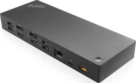 Lenovo ThinkPad Hybrid USB-C Docking Station με HDMI/DisplayPort 4K PD Ethernet Μαύρο - Image 4