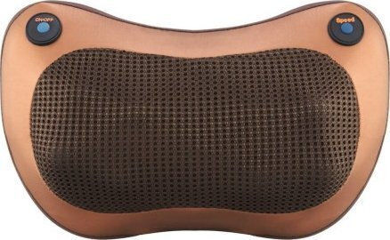 Extralink Μαξιλάρι Μασάζ Shiatsu για τον Αυχένα, το Κεφάλι, την Πλάτη, τα Πόδια & το Σώμα με Υπέρυθρη Θερμότητα Καφέ - Image 4