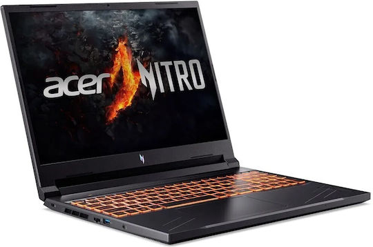 Acer Nitro V16 ANV16-41 16" FHD+ 165Hz (Ryzen 5-8645HS/8GB/512GB SSD/GeForce RTX 4050/W11 Home) Obsidian Black (International English Keyboard) - Image 3