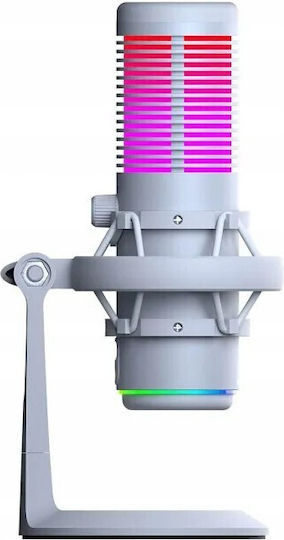 Rampage Bemol RGB Μικρόφωνο Επιτραπέζιο σε Λευκό Χρώμα - Image 2