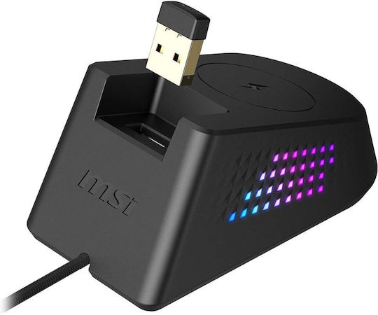 MSI Versa PRO Wireless plus Ασύρματο RGB Gaming Ποντίκι Μαύρο - Image 5