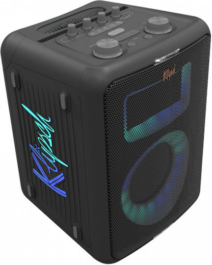 Klipsch Portable Audio System Klipsch Vegas 95db Bluetooth 5.2 18-hour Battery Life Built-in Microphone Ipx4 Karaoke Black