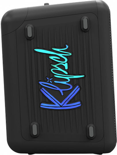 Klipsch Portable Audio System Klipsch Vegas 95db Bluetooth 5.2 18-hour Battery Life Built-in Microphone Ipx4 Karaoke Black - Image 4