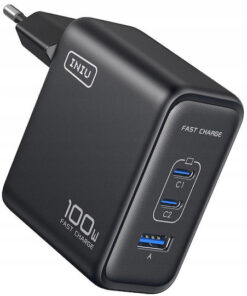 Alternative view of Iniu Φορτιστής Χωρίς Καλώδιο με Θύρα USB-A και 2 Θύρες USB-C 100W Power Delivery / Quick Charge 4.0 Μαύρος (WAL101)