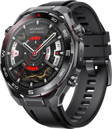Huawei Watch Ultimate 2 Stainless Steel 48mm Αδιάβροχο με SIM και Παλμογράφο (Μαύρο) - Image 5