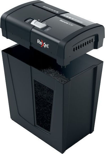 Rexel Καταστροφέας Εγγράφων Cross Cut 10 Φύλλων με Κάδο 18lt 2020124EU - Image 7