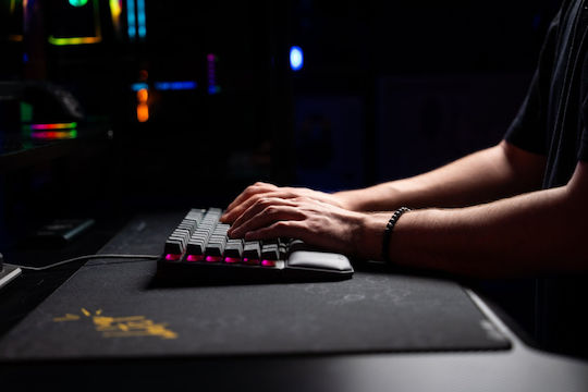 Endorfy Thock V2 75% Gaming Μηχανικό Πληκτρολόγιο 75% με Custom Red διακόπτες και Φωτιζόμενα πλήκτρα (Αγγλικό US) Κίτρινο - Image 6