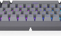 Alternative view of Endorfy Thock V2 Compact Wireless Ασύρματο Gaming Μηχανικό Πληκτρολόγιο 60% με Gateron Yellow διακόπτες και RGB φωτισμό (Αγγλικό US) Γκρι