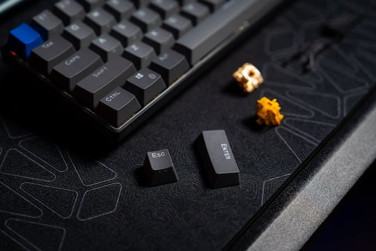 Endorfy Thock V2 Compact Wireless Ασύρματο Gaming Μηχανικό Πληκτρολόγιο 60% με Gateron Yellow διακόπτες και RGB φωτισμό (Αγγλικό US) Γκρι - Image 3