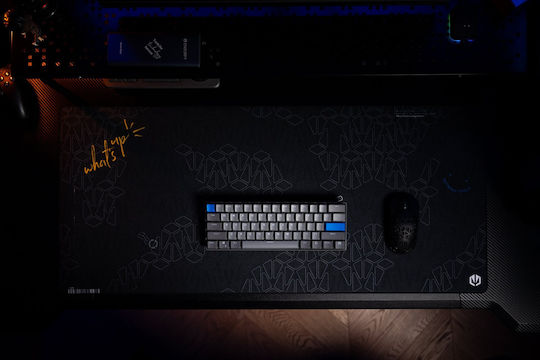 Endorfy Thock V2 Compact Wireless Ασύρματο Gaming Μηχανικό Πληκτρολόγιο 60% με Gateron Yellow διακόπτες και RGB φωτισμό (Αγγλικό US) Γκρι - Image 8