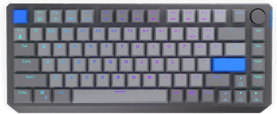 Endorfy Thock V2 75% Wireless Ασύρματο Gaming Μηχανικό Πληκτρολόγιο 75% με Gateron Yellow διακόπτες και RGB φωτισμό (Αγγλικό US) Κίτρινο - Image 2