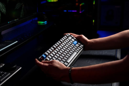 Endorfy Thock V2 75% Wireless Ασύρματο Gaming Μηχανικό Πληκτρολόγιο 75% με Gateron Yellow διακόπτες και RGB φωτισμό (Αγγλικό US) Κίτρινο - Image 7