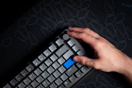 Endorfy Thock V2 75% Wireless Ασύρματο Gaming Μηχανικό Πληκτρολόγιο 75% με Gateron Yellow διακόπτες και RGB φωτισμό (Αγγλικό US) Κίτρινο - Image 8