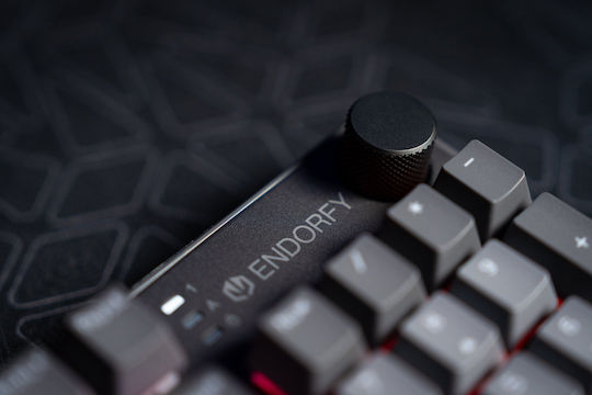 Endorfy Thock V2 Gaming Μηχανικό Πληκτρολόγιο με Custom Red διακόπτες και RGB φωτισμό (Αγγλικό US) Κόκκινο - Image 3