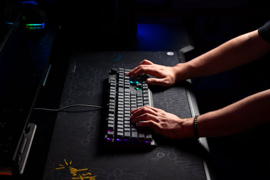 Endorfy Thock V2 Gaming Μηχανικό Πληκτρολόγιο με Custom Red διακόπτες και RGB φωτισμό (Αγγλικό US) Κόκκινο - Image 8