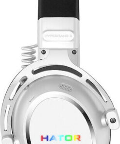 Alternative view of HATOR Hypergang 3 Ασύρματο Over Ear Gaming Headset με σύνδεση Bluetooth / USB Λευκό