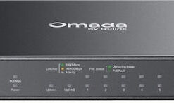 TP-LINK Omada ES210GP Combo v1 Managed L2 PoE+ Switch με 9 Θύρες Gigabit (1Gbps) Ethernet και 1 SFP Θύρα