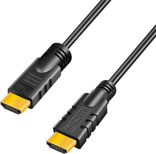LogiLink Cable HDMI male - HDMI male 15m Μαύρο CHA0015 - Image 2
