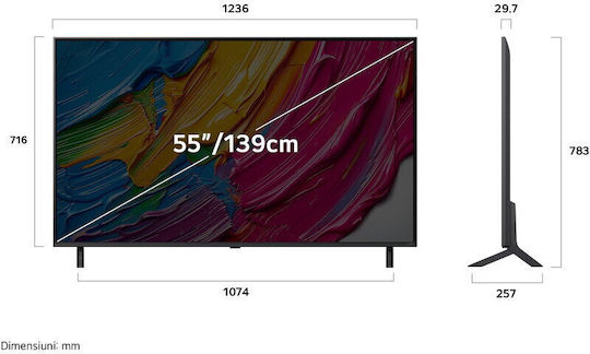 LG Smart Τηλεόραση 55" 4K UHD QNED QNED80A HDR (2025) 55QNED80A3A - Image 5
