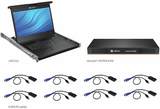 Vertiv KVM & Data Switch LRA185KMM8D-001