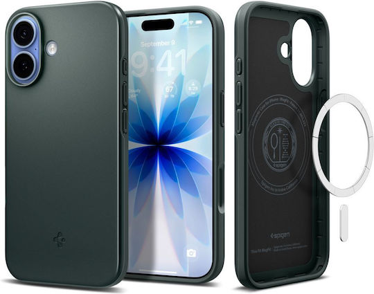Spigen Thin Fit Mag Back Cover Πλαστικό Πράσινο (iPhone 17) ACS10374 - Image 2