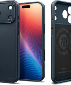 Spigen Back Cover Σιλικόνης / Πλαστικό Navy Μπλε (iPhone 17 Pro Max) ACS10277