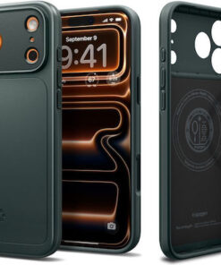 Spigen Thin Fit Mag Back Cover Πλαστικό / Σιλικόνης Πράσινο (iPhone 17 Pro Max) ACS10275