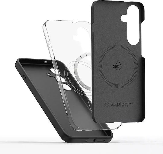 Tech-Protect Liquid Back Cover Σιλικόνης Μαύρο (Galaxy S25 Edge) TPLIQS25FEM - Image 3