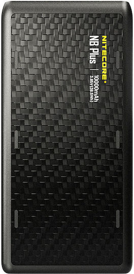 NiteCore NBplus Power Bank 10000mAh 22.5W με Θύρα USB-A και Θύρα USB-C Μαύρο - Image 2
