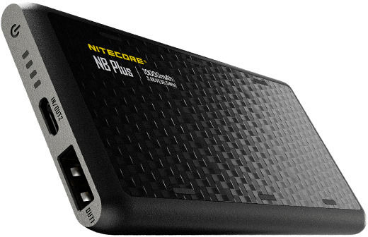 NiteCore NBplus Power Bank 10000mAh 22.5W με Θύρα USB-A και Θύρα USB-C Μαύρο - Image 5