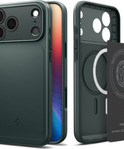 Alternative view of Spigen Thin Fit Mag Back Cover Πλαστικό / Σιλικόνης Πράσινο (iPhone 17 Pro Max) ACS10275
