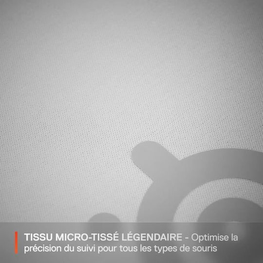 SteelSeries Qck L Gaming Mouse Pad Λευκό - Image 3