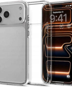 Spigen Ultra Hybrid Back Cover Πλαστικό / Σιλικόνης 1.2mm Crystal Clear (iPhone 17 Pro) ACS10342