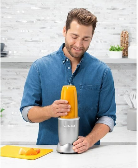 NutriBullet Μπλέντερ για Smoothies 0.946lt Ασημί NB907S - Image 7