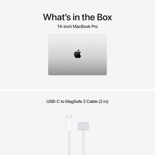 Apple MacBook Pro 14 14.2" IPS Retina Display 120Hz (M5-10-core/16GB/1TB SSD/10-Core GPU) Silver (International English Keyboard) - Image 9
