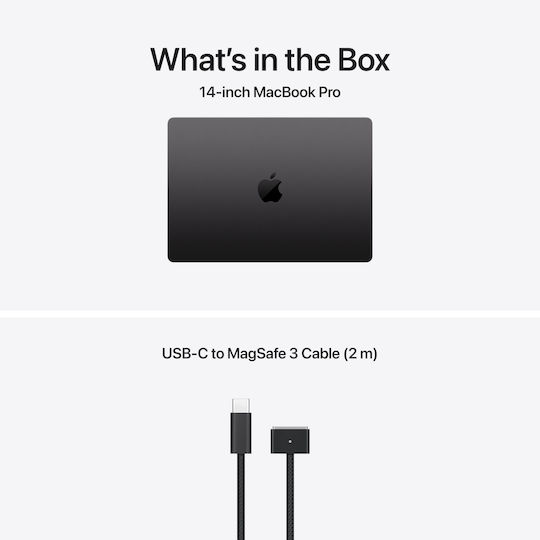 Apple MacBook Pro 14 14.2" IPS Retina Display 120Hz (M5-10-core/16GB/1TB SSD/10-Core GPU) Space Black (International English Keyboard) - Image 8
