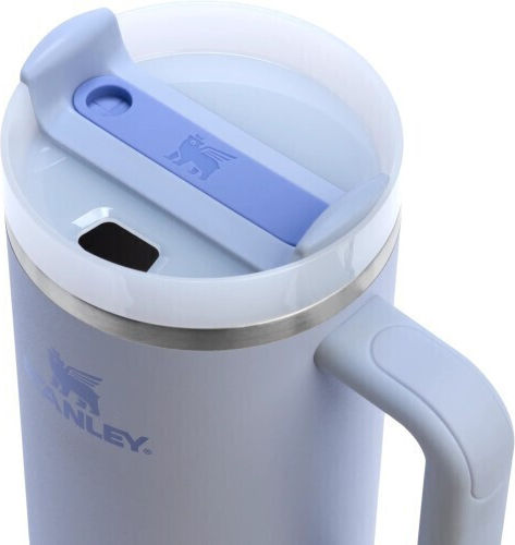 Stanley Quencher H2.0 Flowstate Handled Tumbler Θερμός Ανοξείδωτο 1.18lt Γαλαζιο με Καλαμάκι και Λαβή 13230-062 - Image 3