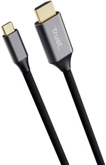 Trust Cable HDMI male - HDMI male 2m Μαύρο 25630