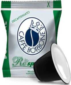 Alternative view of Caffe Borbone Κάψουλες Espresso Decaffeinato Decaffeinato Decaffeine Συμβατές με Μηχανή Nespresso 100caps