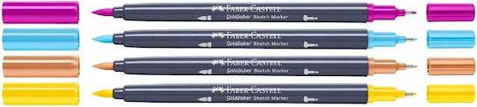 Faber-Castell Goldfaber Μαρκαδόροι Αλκοόλης Bold And Easy Σετ 4τμχ 164817 - Image 3