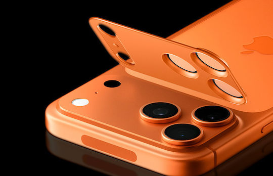 Spigen Glas.tr Optik Pro Προστασία Κάμερας Tempered Glass Πορτοκαλί για το iPhone 17 Pro AGL10645 - Image 9